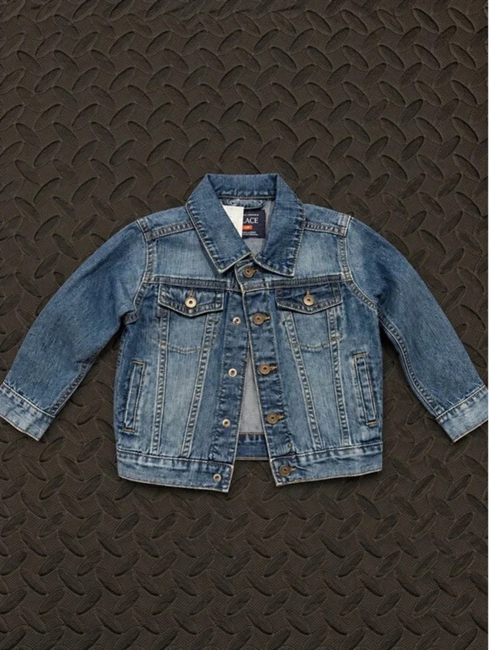 The Children’s Place Girls Denim Jacket Medium Wash Jean Jacket 3T NWT